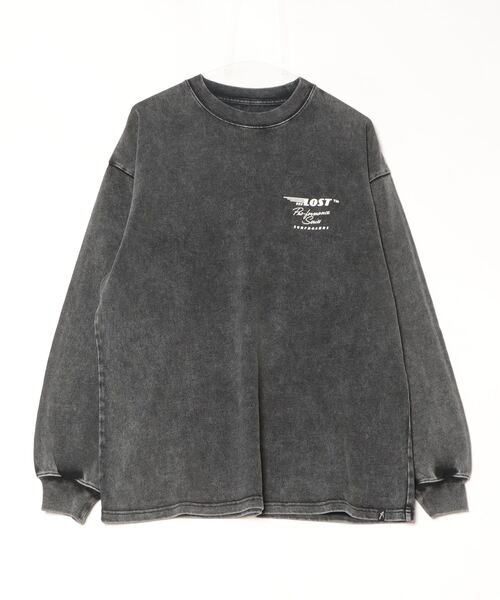 lost(ロスト)の「【ムラサキスポーツ限定】lost/ロスト ロンTee/コットンTee バックプリント オーバーサイズ ユニセックス L24F2202(Tシャツ/カットソー・メンズ・スミクロ/グレイッシュベージュ・M/L/XL)」の15枚目の写真