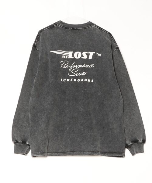 lost(ロスト)の「【ムラサキスポーツ限定】lost/ロスト ロンTee/コットンTee バックプリント オーバーサイズ ユニセックス L24F2202(Tシャツ/カットソー・メンズ・スミクロ/グレイッシュベージュ・M/L/XL)」の16枚目の写真