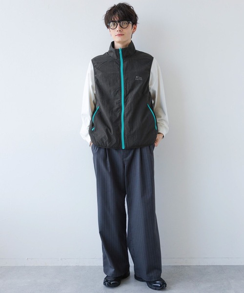 セール】【Ever Trek】リバーシブル/ウォームアップフリースベスト