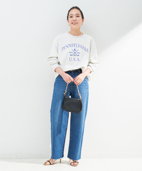 Arnold Palmer（アーノルドパーマー）の「Arnold Palmer/アーノルド パーマー 別注 graphic sweat（Tシャツ/カットソー・レディース・グリーン/ブラウン/レッド/グレー/パープル・LARGE/MEDIUM）」の6枚目の写真