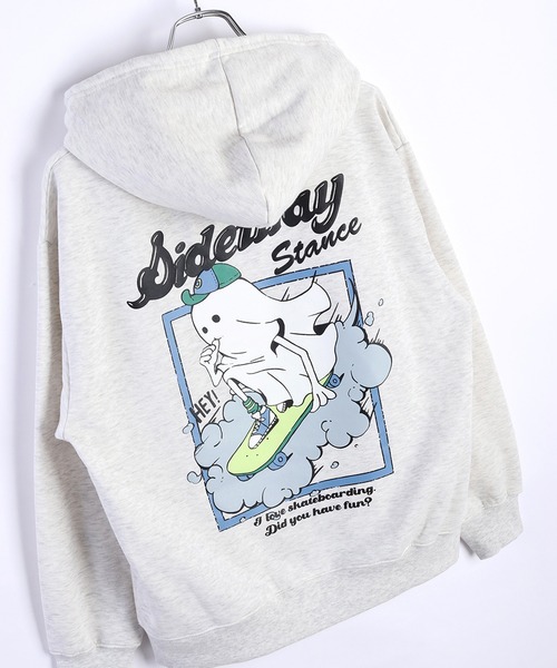 WESTSEA（ウエストシー）の「裏起毛 発泡プリント ストリート系プル