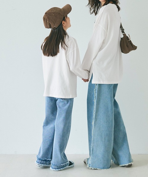 coca（coca）（コカ）の「【WEB限定セール】キッズ 親子お揃いフロッキーロゴロンT（Tシャツ/カットソー・キッズ・C/A/B/D・120/150/140/130）」の17枚目の写真