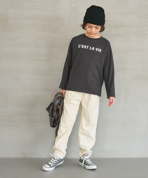 coca（coca）（コカ）の「【WEB限定セール】キッズ 親子お揃いフロッキーロゴロンT（Tシャツ/カットソー・キッズ・C/A/B/D・120/150/140/130）」の20枚目の写真