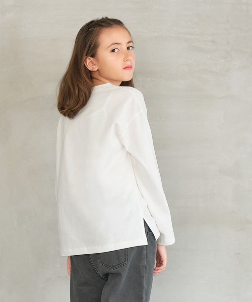 coca（coca）（コカ）の「【WEB限定セール】キッズ 親子お揃いフロッキーロゴロンT（Tシャツ/カットソー・キッズ・C/A/B/D・120/150/140/130）」の10枚目の写真