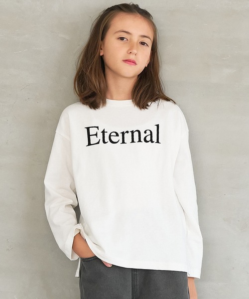 coca（coca）（コカ）の「【WEB限定セール】キッズ 親子お揃いフロッキーロゴロンT（Tシャツ/カットソー・キッズ・C/A/B/D・120/150/140/130）」の21枚目の写真