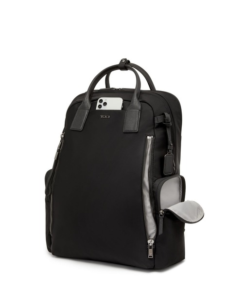 TUMI（トゥミ）の「VOYAGEUR 「アトランタ」バックパック（A4/PC17インチまで対応）（バックパック/リュック・レディース・ブラック×グレー・FREE）」の4枚目の写真