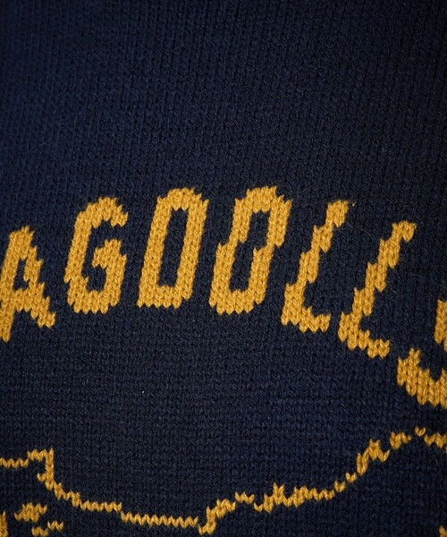 PUBLUX(パブリュクス)の「Bohemian Chop/ボヘミアンチョップ RAGDOLLS CAT ラグドール キャット ジャガードニット 限定展開(ニット/セーター・レディース・ネイビー/アッシュグレー/ブラック・L/M/S)」の9枚目の写真