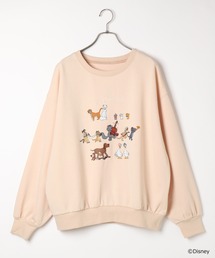 Disney / プリント裏毛スウェット 151542