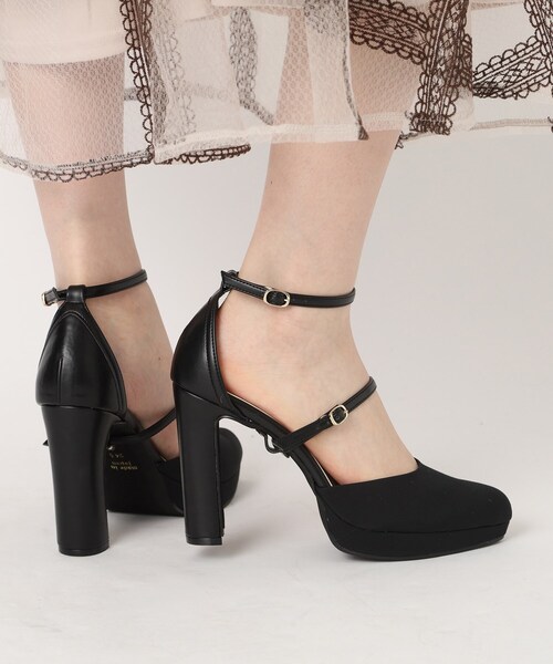 ESPERANZA(エスペランサ)の「3Wayダブルストラップパンプス(パンプス・レディース・ブラック系2/シルバー・22.5cm/23.5cm/24.5cm/23.0cm/24.0cm/22.0cm)」の17枚目の写真