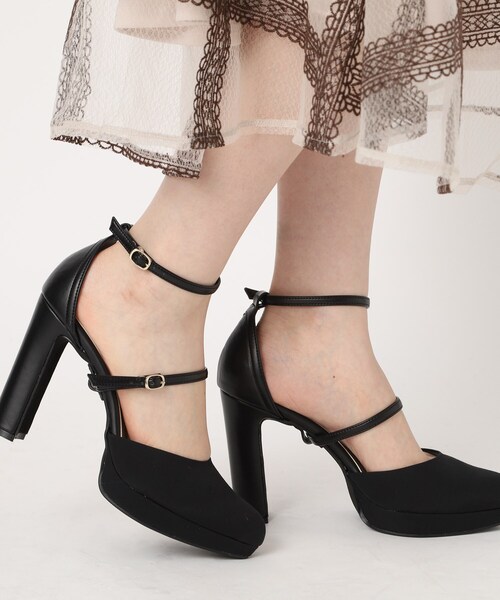 ESPERANZA(エスペランサ)の「3Wayダブルストラップパンプス(パンプス・レディース・ブラック系2/シルバー・22.5cm/23.5cm/24.5cm/23.0cm/24.0cm/22.0cm)」の18枚目の写真