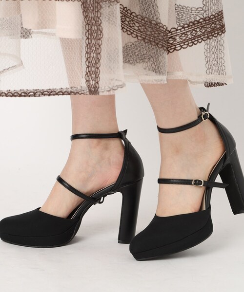 ESPERANZA(エスペランサ)の「3Wayダブルストラップパンプス(パンプス・レディース・ブラック系2/シルバー・22.5cm/23.5cm/24.5cm/23.0cm/24.0cm/22.0cm)」の19枚目の写真