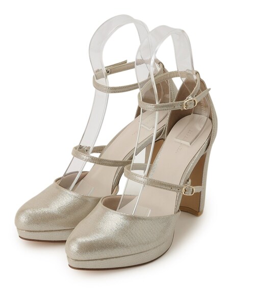 ESPERANZA(エスペランサ)の「3Wayダブルストラップパンプス(パンプス・レディース・ブラック系2/シルバー・22.5cm/23.5cm/24.5cm/23.0cm/24.0cm/22.0cm)」の4枚目の写真