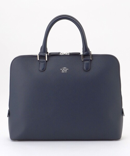 J.PRESS(ジェイプレス)の「【定番】サフィアーノブリーフバッグ(ビジネスバッグ・メンズ・ブラック系/ネイビー系・F)」の1枚目の写真