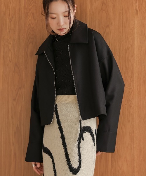 Bab（バブ）の「ヘザーエステルツイルショートジャケット