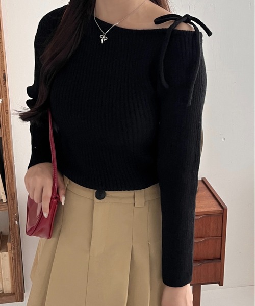 by your closet(バイユアークローゼット)の「ハート ポイント ショルダーバッグ(ショルダーバッグ・レディース・レッド・FREE)」の15枚目の写真