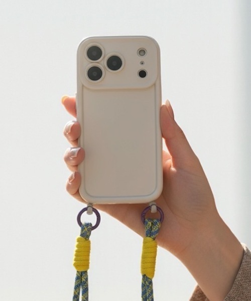 Twin Cord iPhone Case ショルダーストラップアイフォンケース