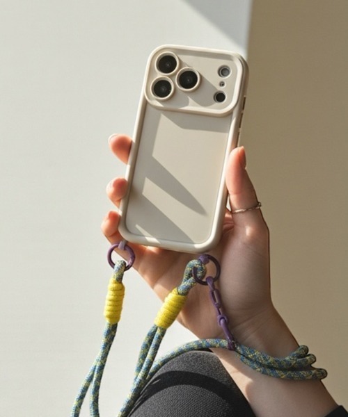 Twin Cord iPhone Case ショルダーストラップアイフォンケース