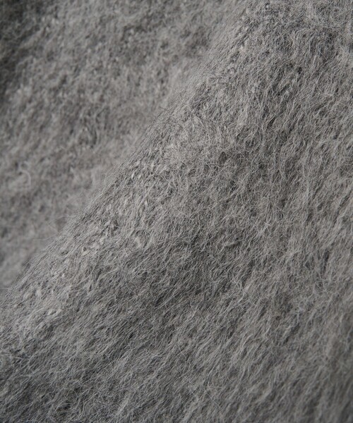 FACCIES（ファチーズ）の「【FACCIES/ファッチーズ】SHAGGY DRIVERS KNIT JACKET（ニット/セーター・メンズ・ブラック/グレー・2/1）」の13枚目の写真