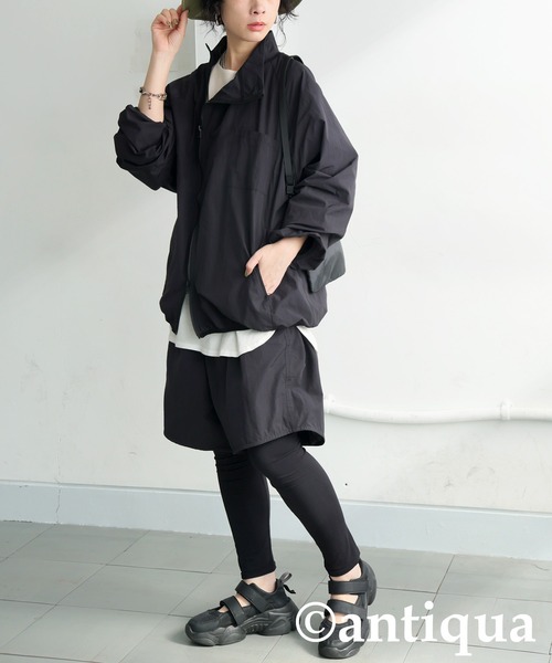 antiqua(アンティカ)の「アシメファスナートップス(その他トップス・レディース・ブラック・ONESIZE)」の6枚目の写真