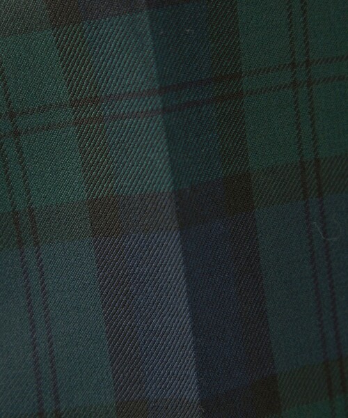 green label relaxing（グリーンレーベルリラクシング）の「TRW ブラックウォッチ ショートパンツ / キッズ 110cm-130cm（スーツパンツ・キッズ・ダークグリーン・110cm/120cm/130cm）」の16枚目の写真