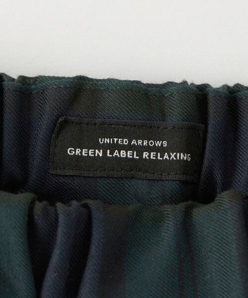 green label relaxing（グリーンレーベルリラクシング）の「TRW ブラックウォッチ ショートパンツ / キッズ 110cm-130cm（スーツパンツ・キッズ・ダークグリーン・110cm/120cm/130cm）」の17枚目の写真