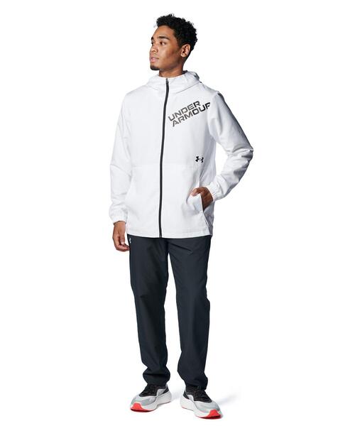 UNDER ARMOUR(アンダーアーマー)の「UAトリコット ラインド ウーブン ジャケット(トレーニング/メンズ)(その他アウター・メンズ・ホワイト・S/L/XL/M/2XL)」の3枚目の写真