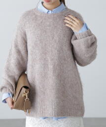 FREE'S MART | ◇ウール混シャギークルーネックニット(ニット/セーター)