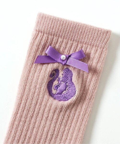 Disney（ディズニー）の「WEB限定 ディズニープリンセス・FROZEN/ハイソックス（ソックス/靴下・キッズ・シルバー/ピンク/ネイビー・12/15 /18/21）」の14枚目の写真