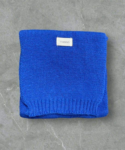 TONE SELECT GOODS(トーンセレクトグッズ)の「urbanfemine./ニットマフラー U7361(マフラー・レディース・ブラック/ブルー/ホワイト/ピンク/ブラウン・FREE)」の4枚目の写真