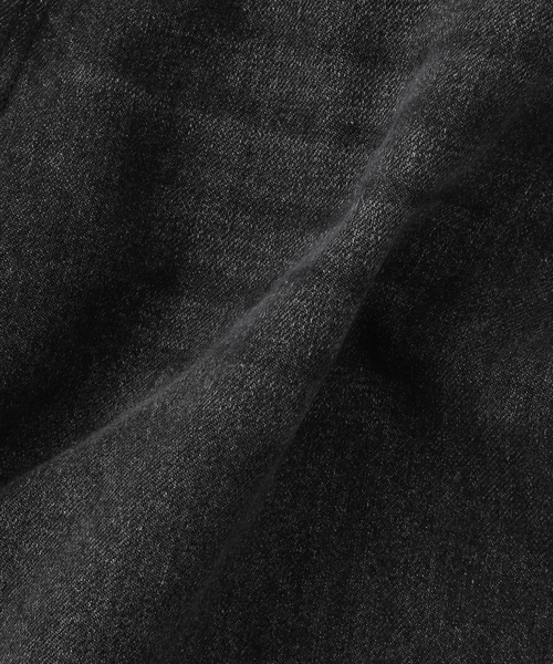 Evisen Skateboards（エビセンスケートボード）の「Evisen skateboards NEW STANDARD DENIM 24（デニムパンツ・メンズ・ブラック・LARGE/MEDIUM）」の5枚目の写真