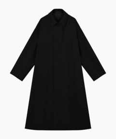 セール】オーバーサイズ ダブルフェイス スカーフコート