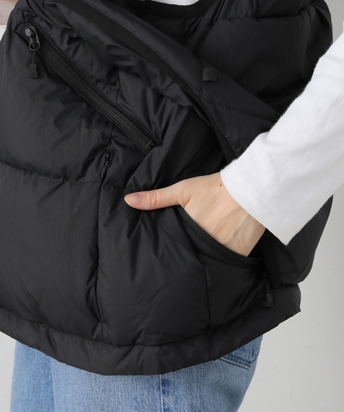 DAIWA PIER39（ダイワピア39）の「DAIWA PIER 39 TECH ALPINE DOWN VEST BW-24024W：ダウンベスト（ダウンベスト・レディース・ブラック・MEDIUM）」の9枚目の写真