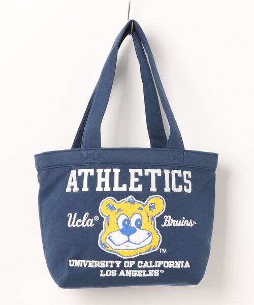 UCLA（ユーシーエルエー）の「【UCLA】刺繍ロゴトートバッグ（トートバッグ・メンズ・ネイビー/ホワイト/ブラック・フリー）」の3枚目の写真