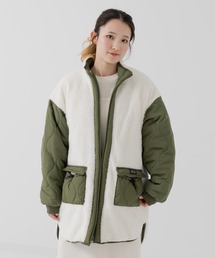 JAM & LINK（ジャムアンドリンク）の「リバーシブル中綿ボアジャケット（その他アウター）」