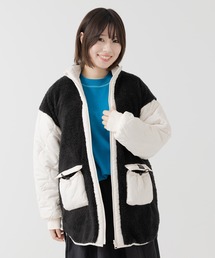 JAM & LINK（ジャムアンドリンク）の「リバーシブル中綿ボアジャケット（その他アウター）」