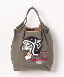 Scrap Book(スクラップブック)の◆WEB限定 展開◆【Ball&Chain】H-TIGER(エコバッグ/サブバッグ)