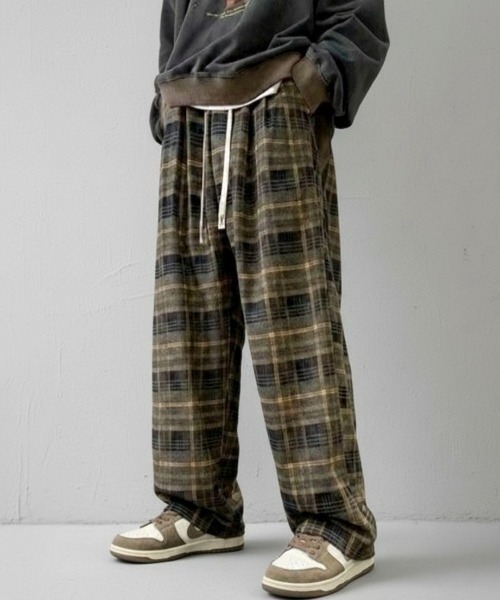 セール】チェック柄ネルパンツ（その他パンツ）｜link lot（リンク