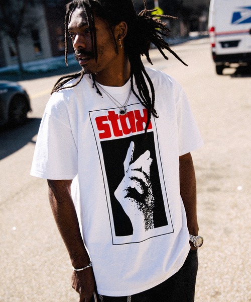 HUF X STAX SNAP TEE / HUF ハフ Tシャツ（Tシャツ/カットソー