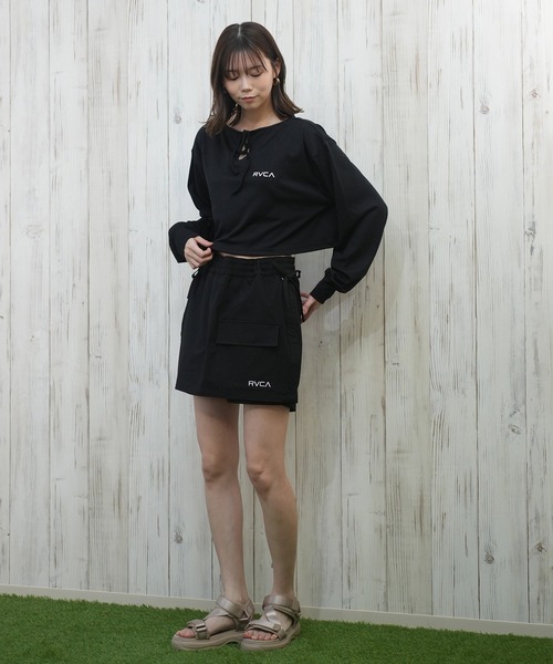 RVCA（ルーカ）の「RVCA/ルーカ ショートパンツ/水陸両用/UVケア BF043-850（その他パンツ・レディース・ブラック/ライトピンク/カーキオリーブ・M）」の11枚目の写真