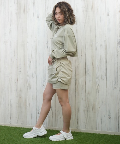 RVCA（ルーカ）の「RVCA/ルーカ ショートパンツ/水陸両用/UVケア BF043-850（その他パンツ・レディース・ブラック/ライトピンク/カーキオリーブ・M）」の14枚目の写真