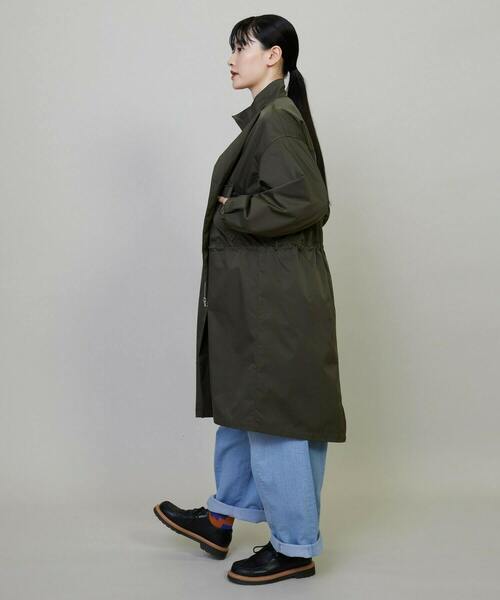 FRAPBOIS（フラボア）の「ストツイル コート（モッズコート・レディース・カーキ/ネイビー・2/1）」の15枚目の写真