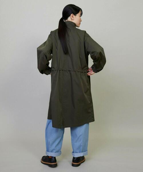 FRAPBOIS（フラボア）の「ストツイル コート（モッズコート・レディース・カーキ/ネイビー・2/1）」の16枚目の写真