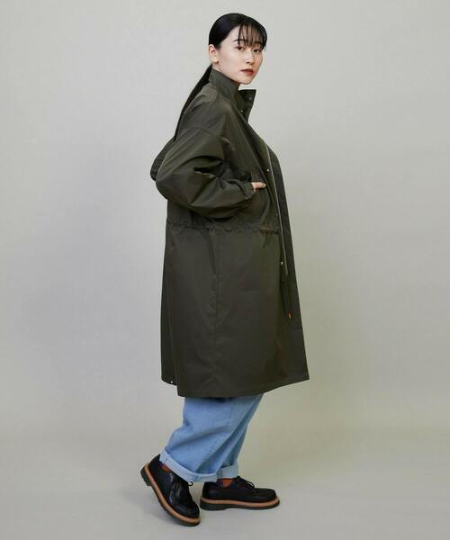 FRAPBOIS（フラボア）の「ストツイル コート（モッズコート・レディース・カーキ/ネイビー・2/1）」の17枚目の写真