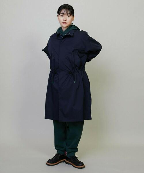 FRAPBOIS（フラボア）の「ストツイル コート（モッズコート・レディース・カーキ/ネイビー・2/1）」の14枚目の写真
