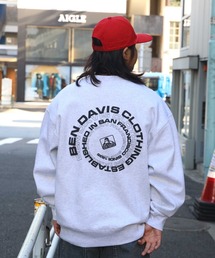 BEN DAVIS(ベンデイビス)【メンズ】バックプリントスウェット