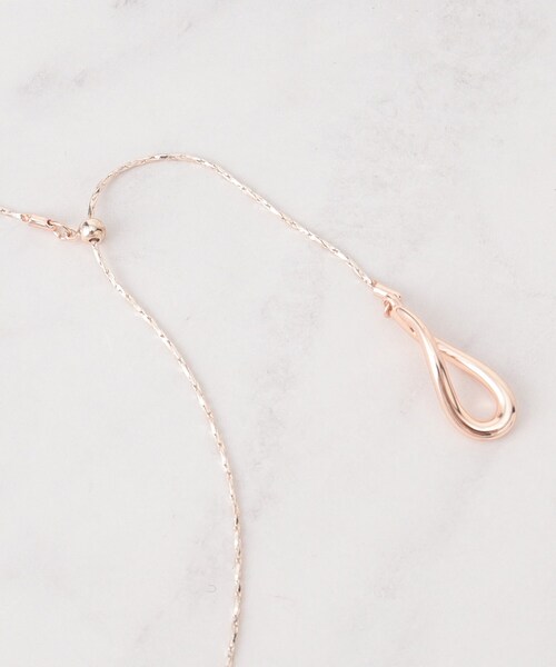 SHOO・LA・RUE（シューラルー）の「【2WAY】キラキラスリーミニリングネックレス（ネックレス・レディース・シルバー/ピンクゴールド/ゴールド/シルバー系その他・00）」の12枚目の写真