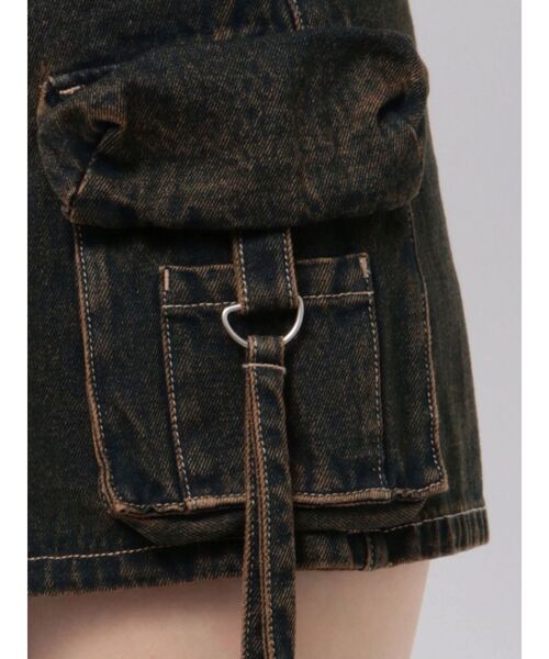 21日目玉商品！machatt  デニムラップショートパンツ machatt デニムラップショートパンツ