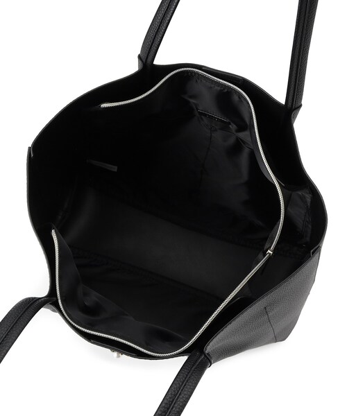 index（インデックス）の「【A4サイズ収納可】フラワーパーツ合皮トートバッグ（トートバッグ・レディース・ベージュ/グレー/ブラック・00）」の21枚目の写真