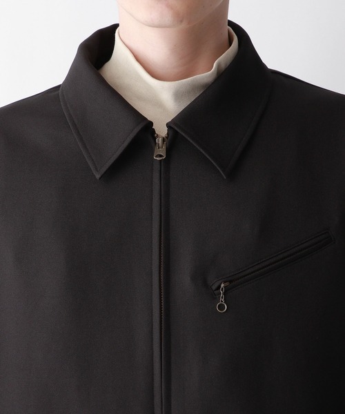 RAGEBLUE（レイジブルー）の「ツイルジップジャケット（ブルゾン・メンズ・ブラック/ホワイト/ベージュ・MEDIUM/LARGE）」の19枚目の写真