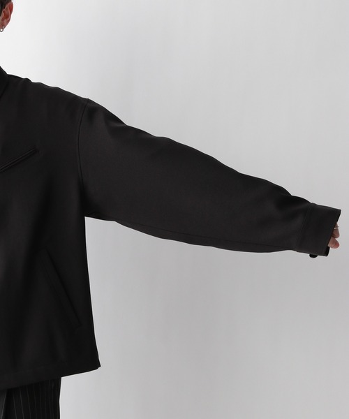 RAGEBLUE（レイジブルー）の「ツイルジップジャケット（ブルゾン・メンズ・ブラック/ホワイト/ベージュ・MEDIUM/LARGE）」の20枚目の写真